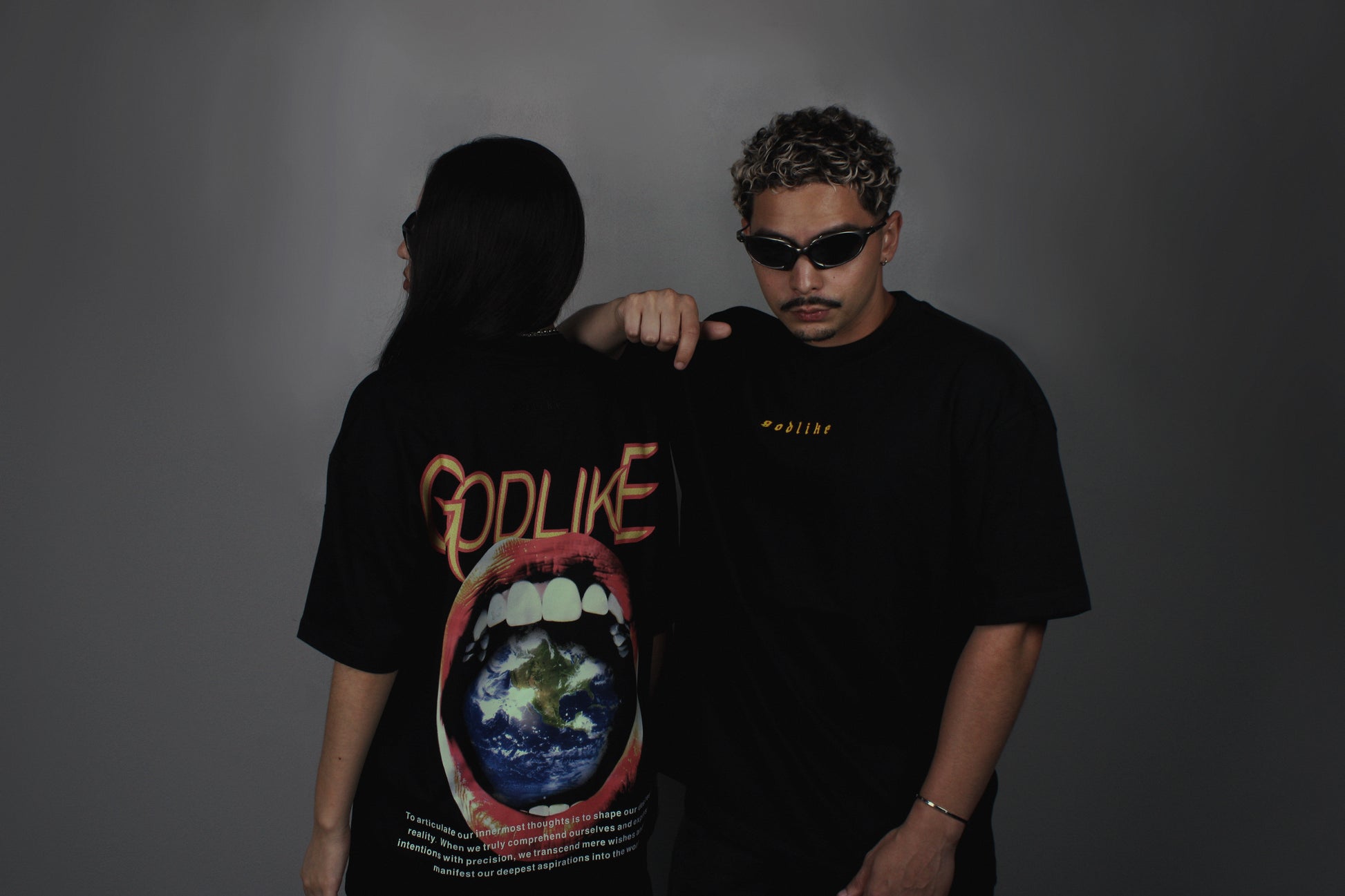 DREAMS MOUTH OVERSIZED BLACK